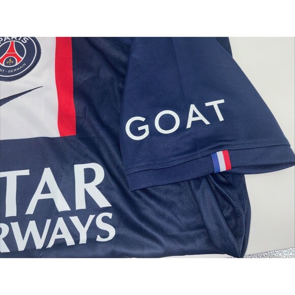 NWT Nike DriFit Paris Saint Germain PSG 22/23 Home Soccer Jersey Mens XL Mbappé - Picture 3 of 10